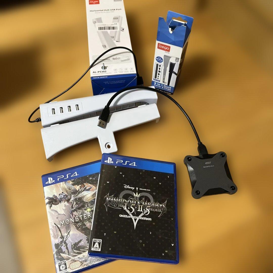 SONY ps5Pro 本体　ディスクドライブ　その他おまけ