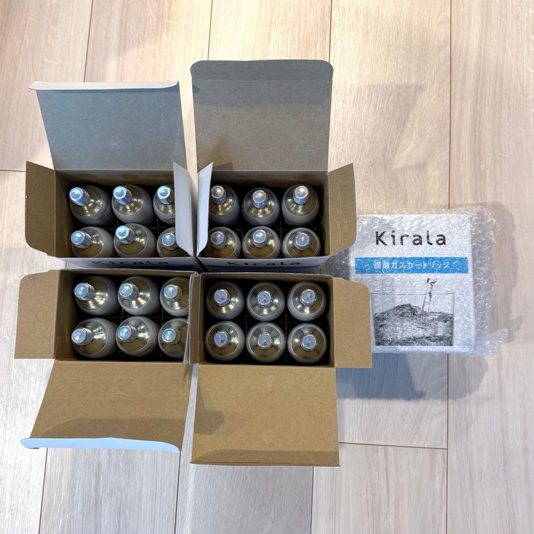 ⭐︎Kirala 炭酸ガスカートリッジ 30本　キララ
