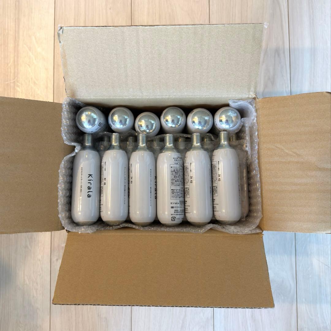 ⭐︎Kirala 炭酸ガスカートリッジ 30本　キララ