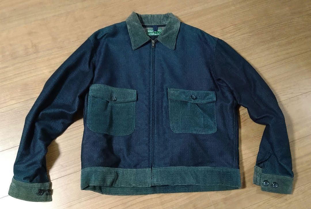 BROWN by 2-tacs インディゴ バトル ジャケット