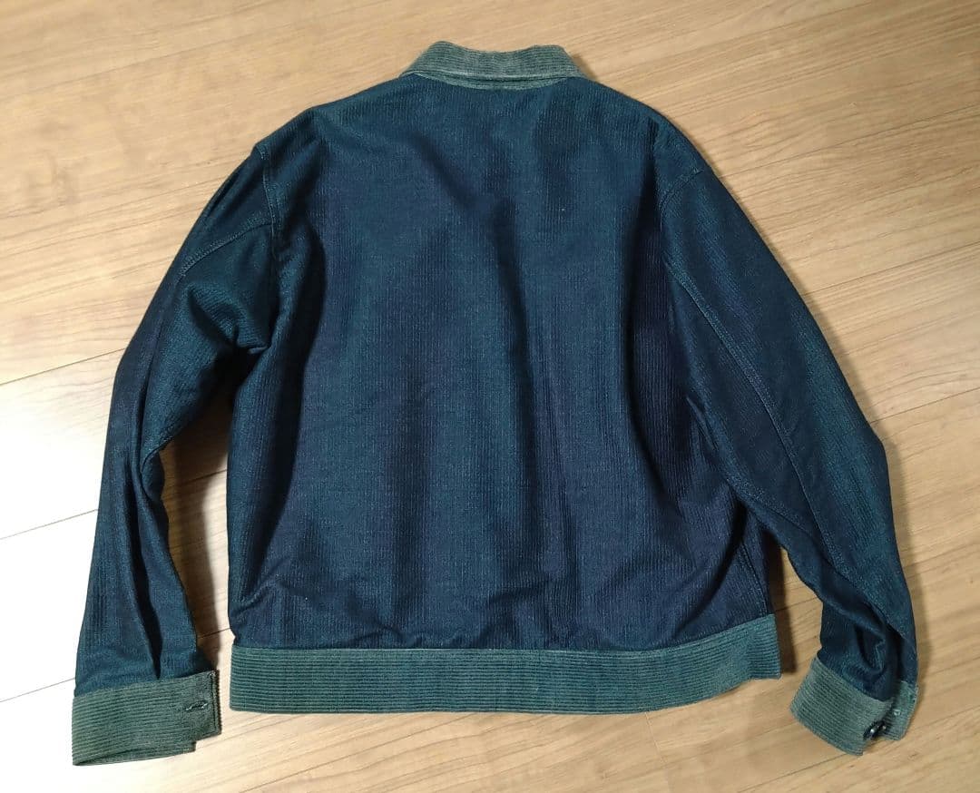 BROWN by 2-tacs インディゴ バトル ジャケット