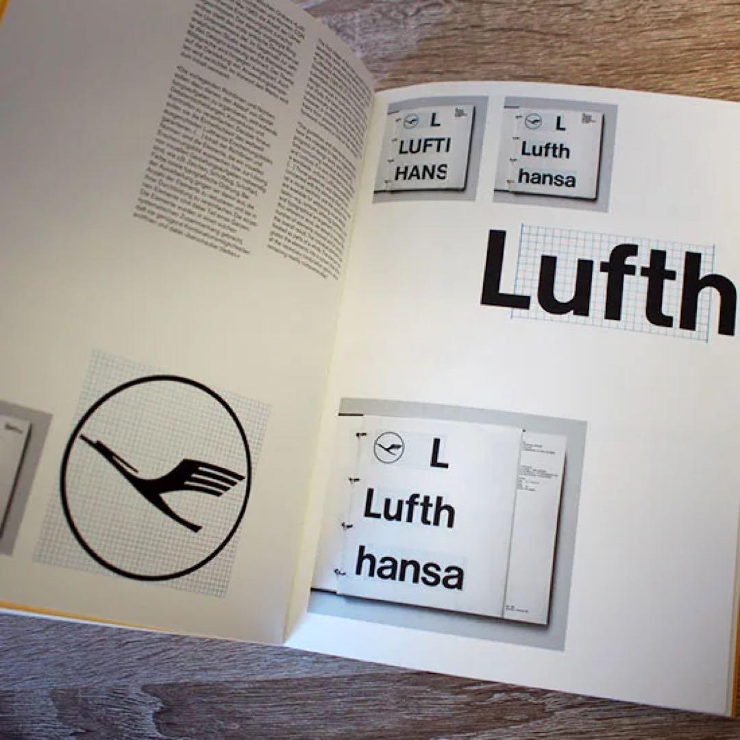 洋書 Lufthansa + graphic design