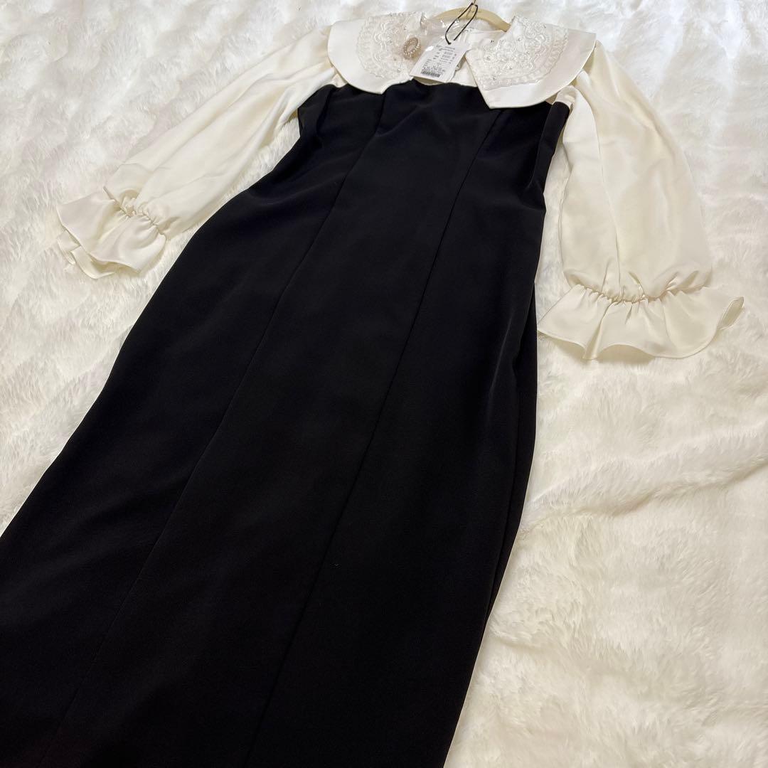 ワンピース Her lip to Galerie Pearl Collar Dress