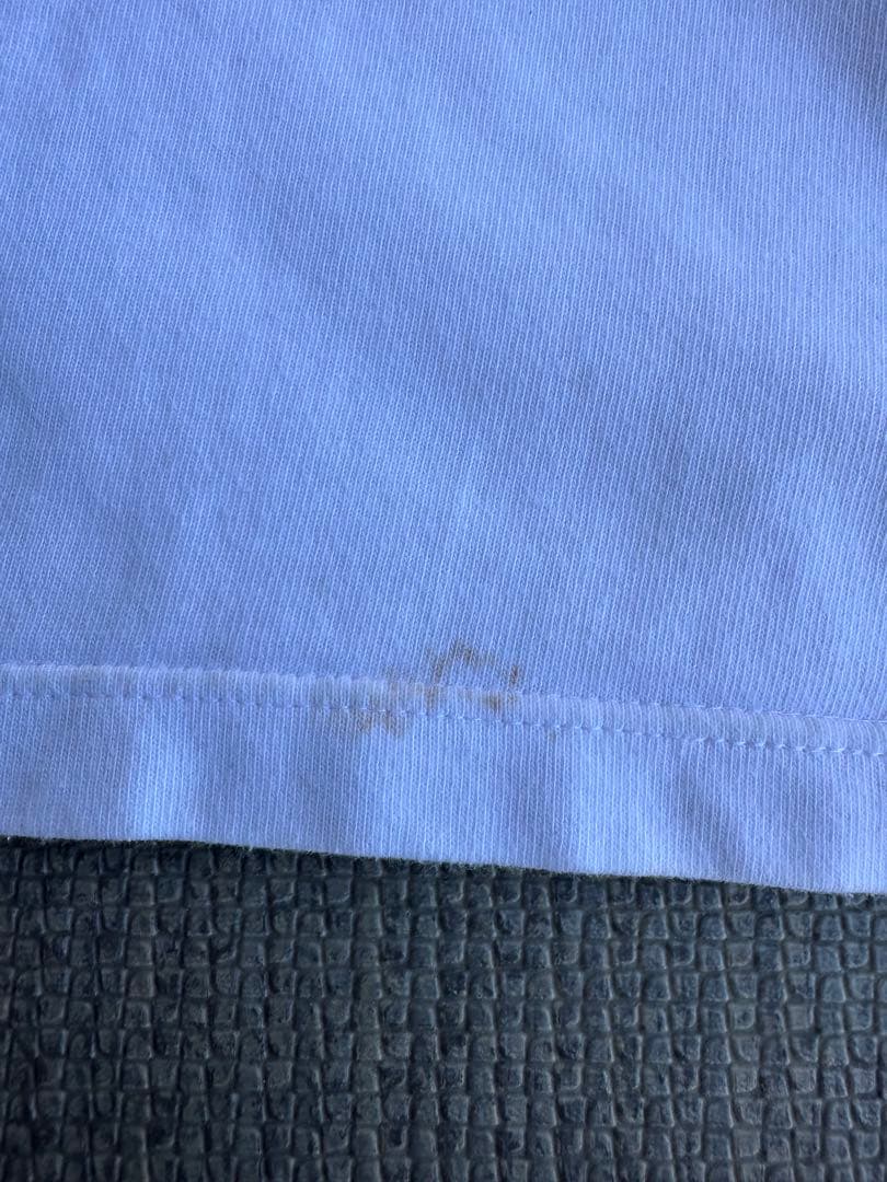 トップス red cross design big polo shirt