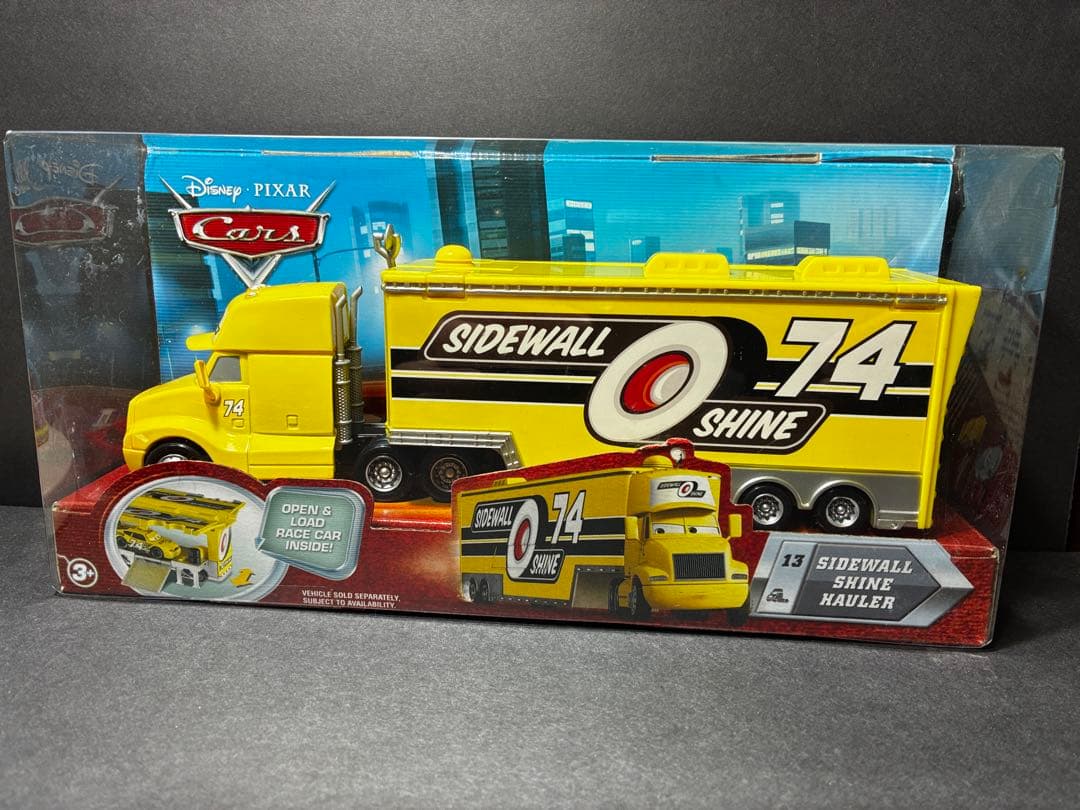 SIDEWALL SHINE HAULER 74 カーズ ミニカー