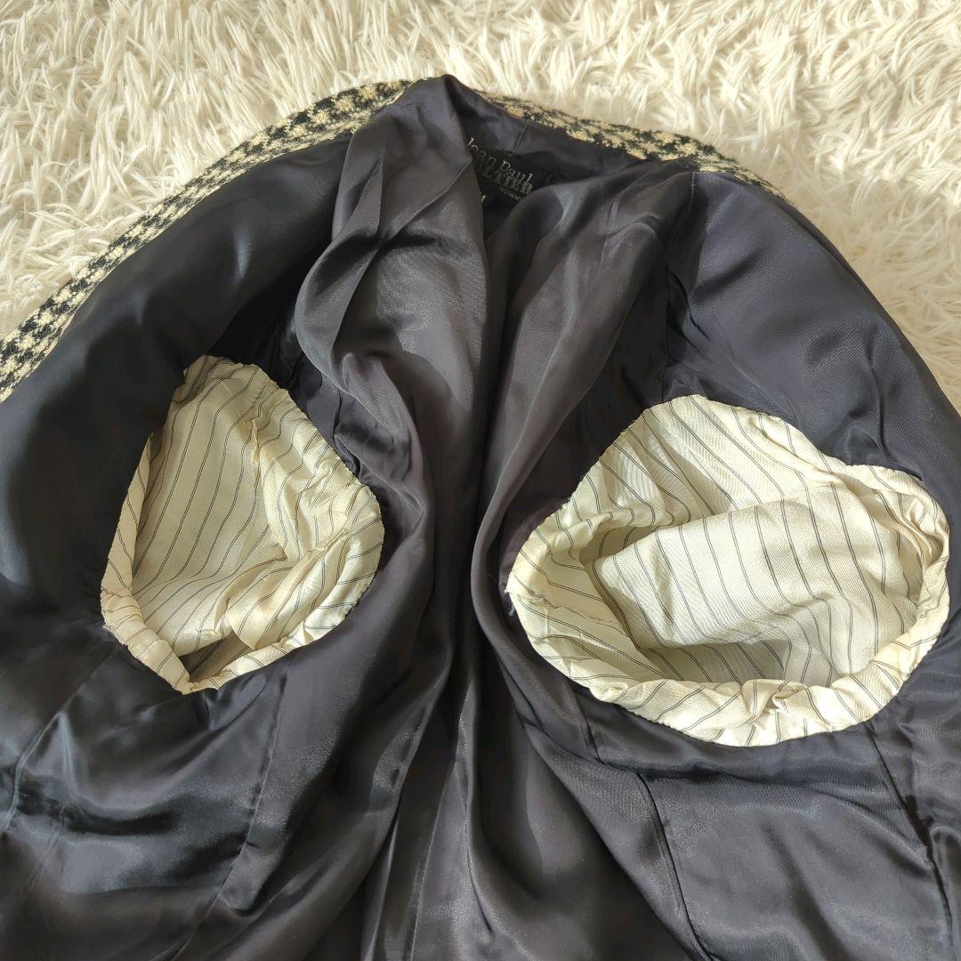 JEAN PAUL GAULTIER テーラードジャケット ウール 千鳥 М