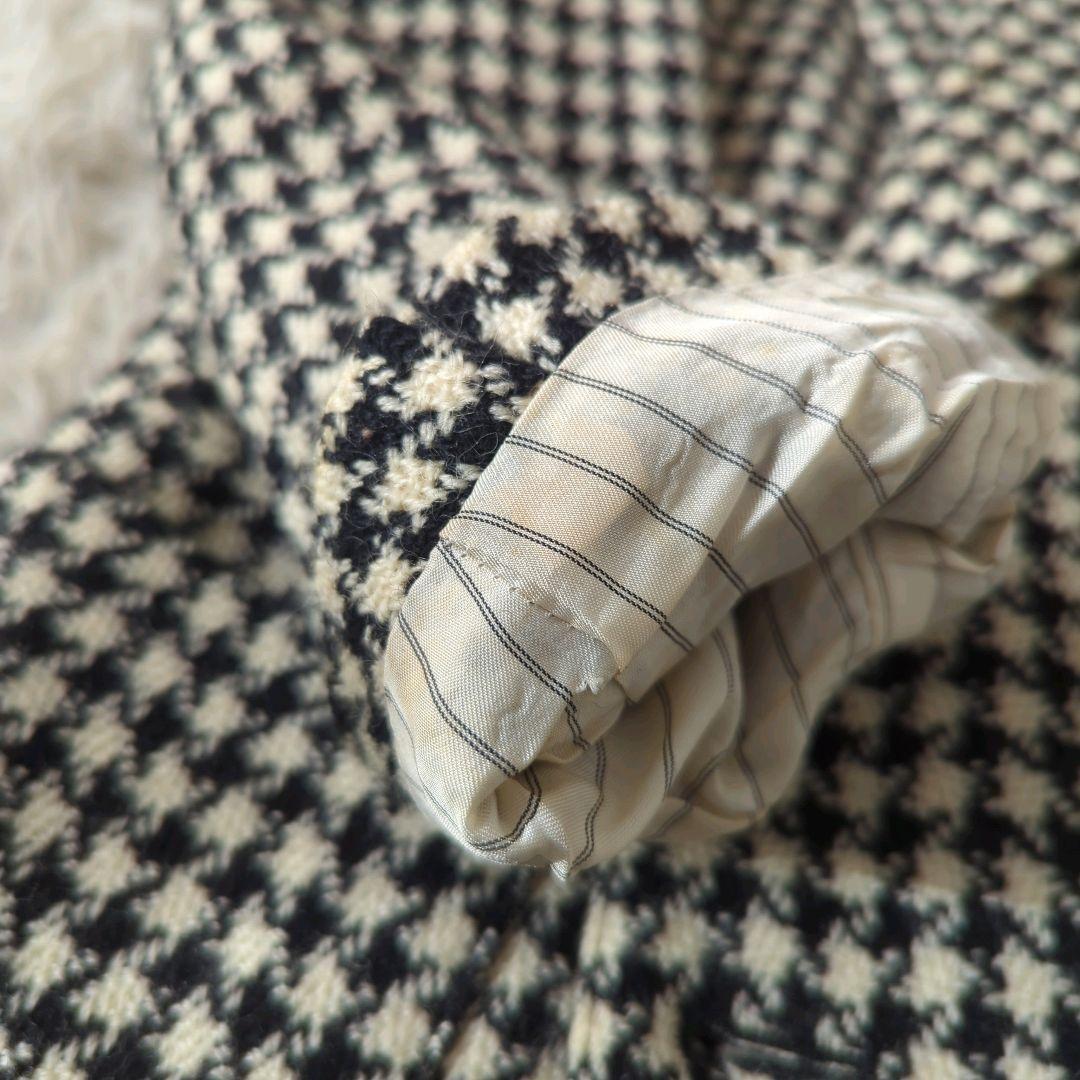 JEAN PAUL GAULTIER テーラードジャケット ウール 千鳥 М