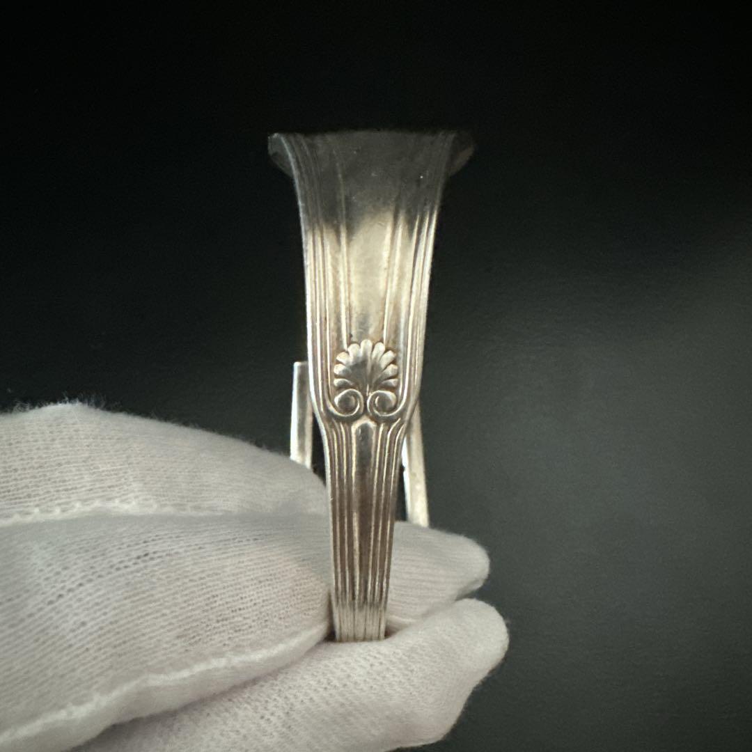 廃盤　オールド　ティファニー バングル　ブレス　フォーク　シルバー　カトラリー