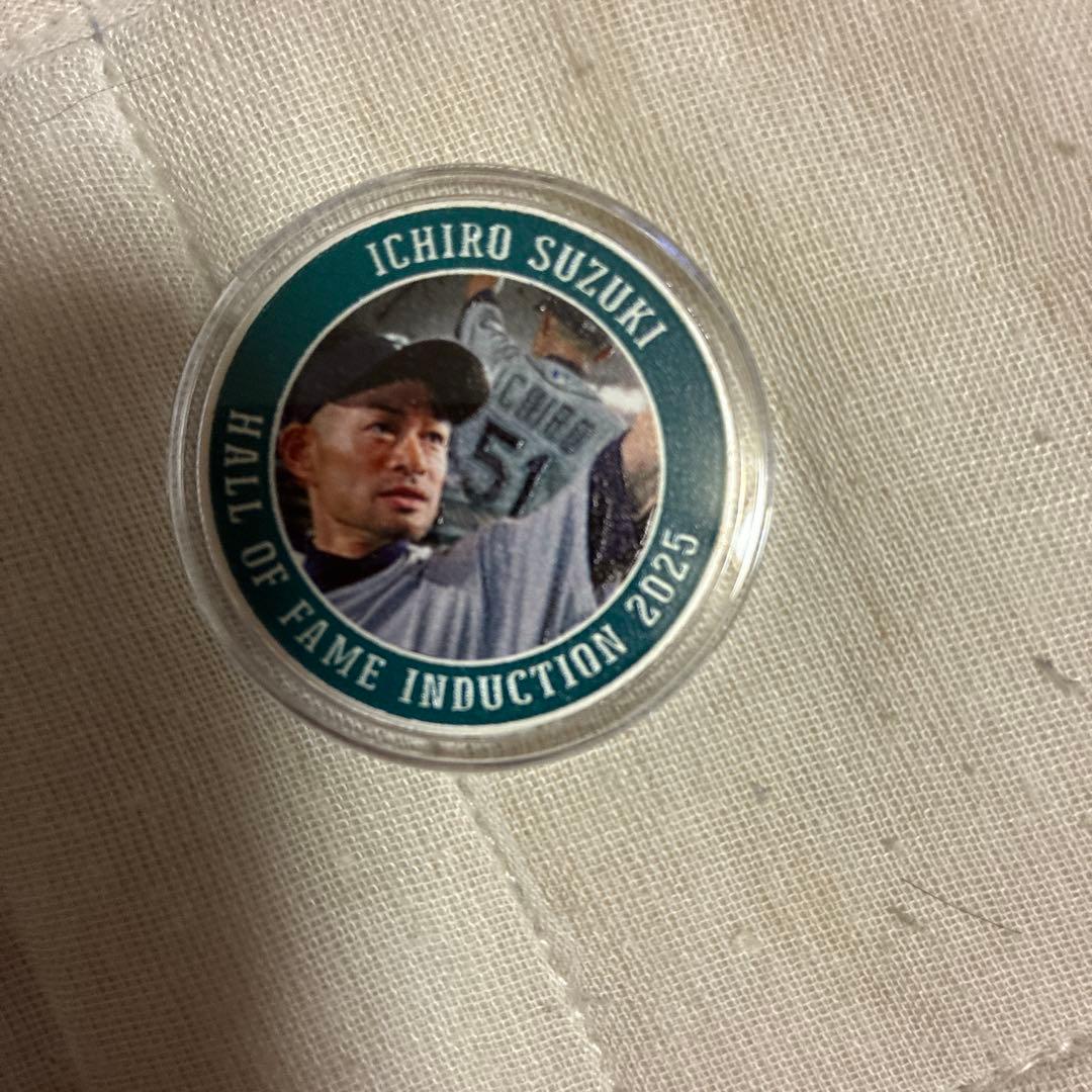 MLBイチロー殿堂入り銀2025世界5,000個限定シリアル番号0440