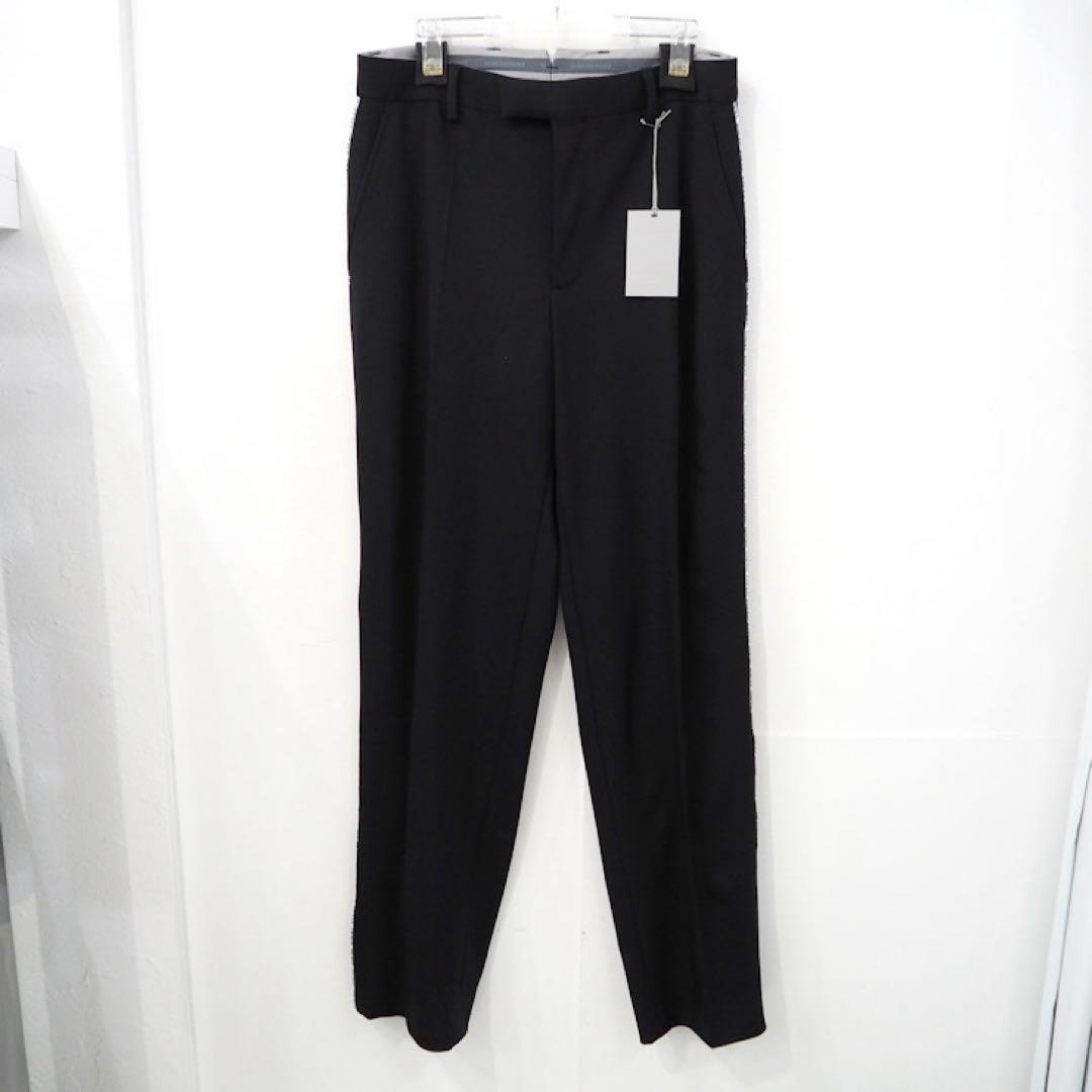 新品 定価21万 ヴェトモン VTMNTS 裾ジップ パイピング スラックス