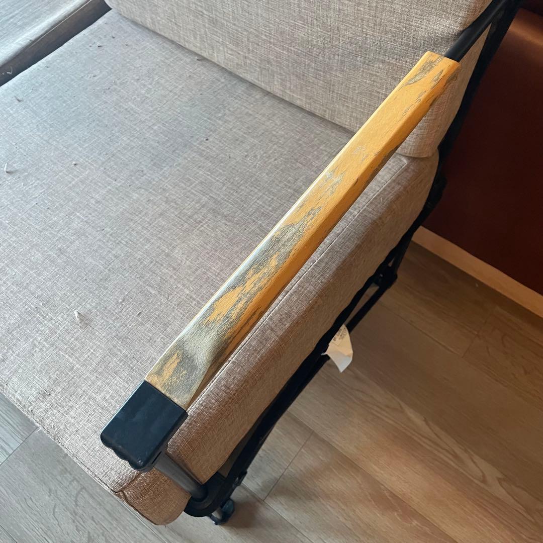 廃盤品　バルコニーで使用　LOGOS ロゴス グランベーシック グランプソファ2