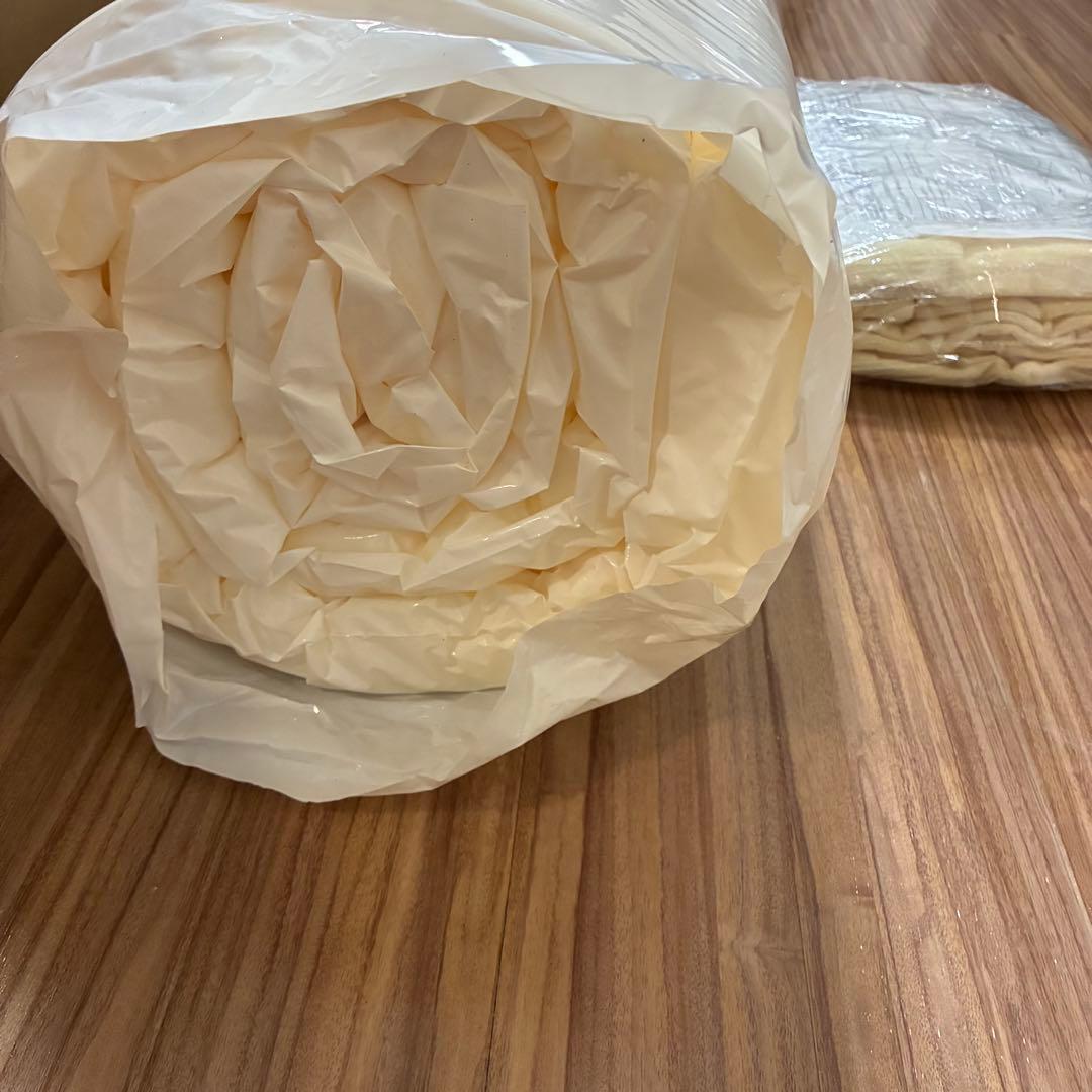 【新品】低反発マットレス セミダブル 5cm 専用カバー付き