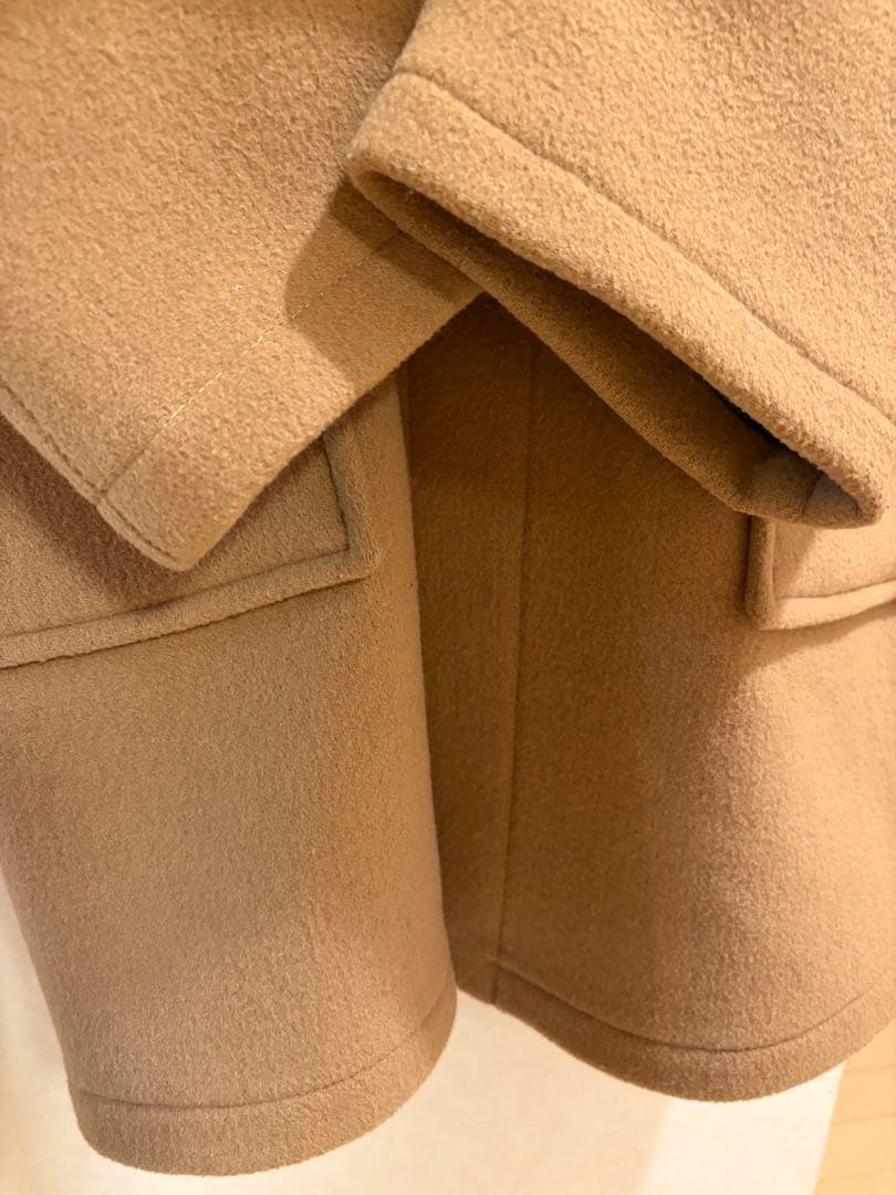 Gloverall 英国製 キャメル（ベージュ）ダッフルコート EUR46