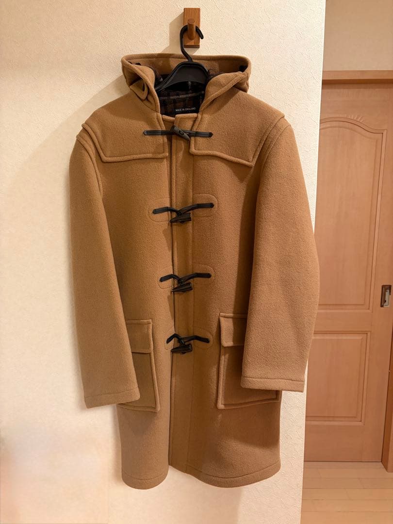 Gloverall 英国製 キャメル（ベージュ）ダッフルコート EUR46