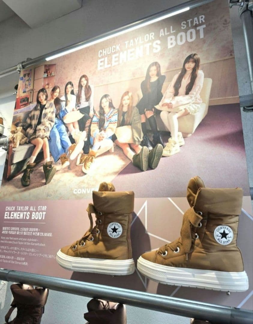 【韓国CONVERSE】オールスターチャックテイラー　エレメントブーツロング新品