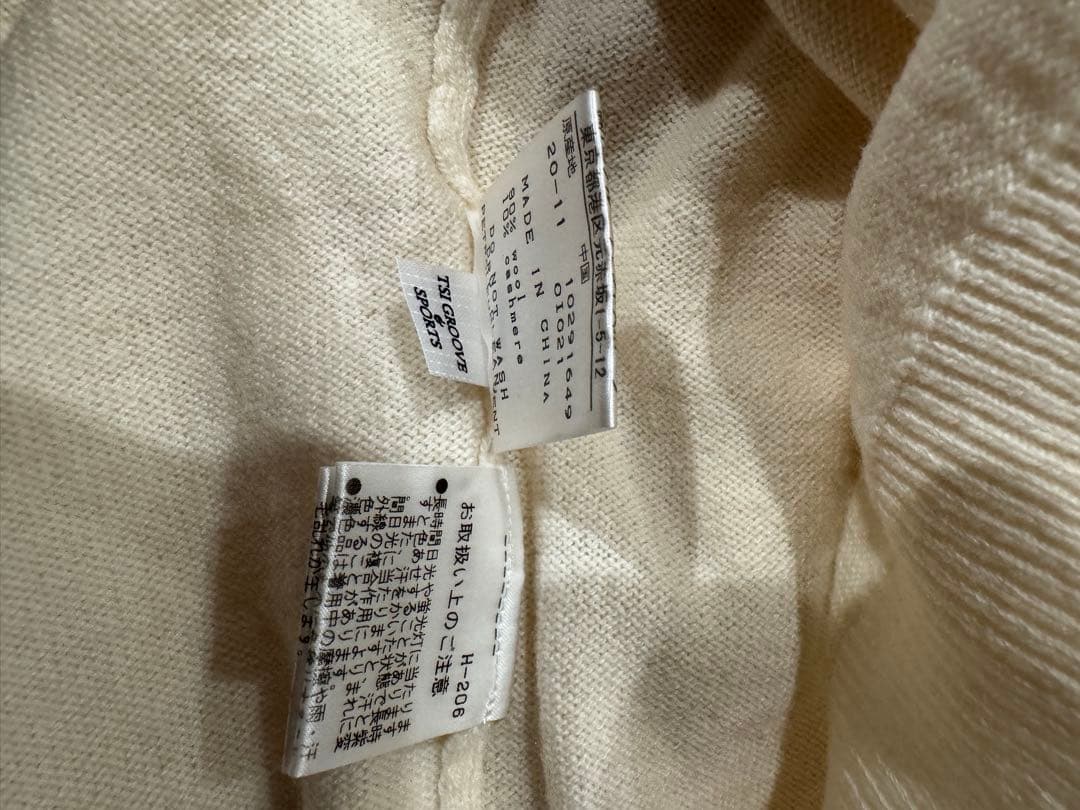 PEARLY GATES ニット　パーリーゲイツ　カシミア　ウール