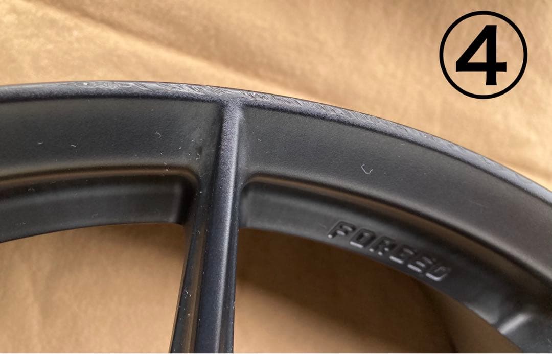 GRヤリス 1stエディション 純正ホイール 鍛造マットブラック　純正ナット付き