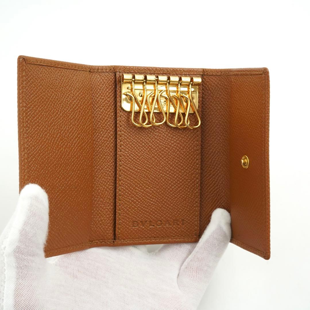 ✨プレゼント梱包✨　BVLGARI キーケース　ロゴマニア　クラシコ