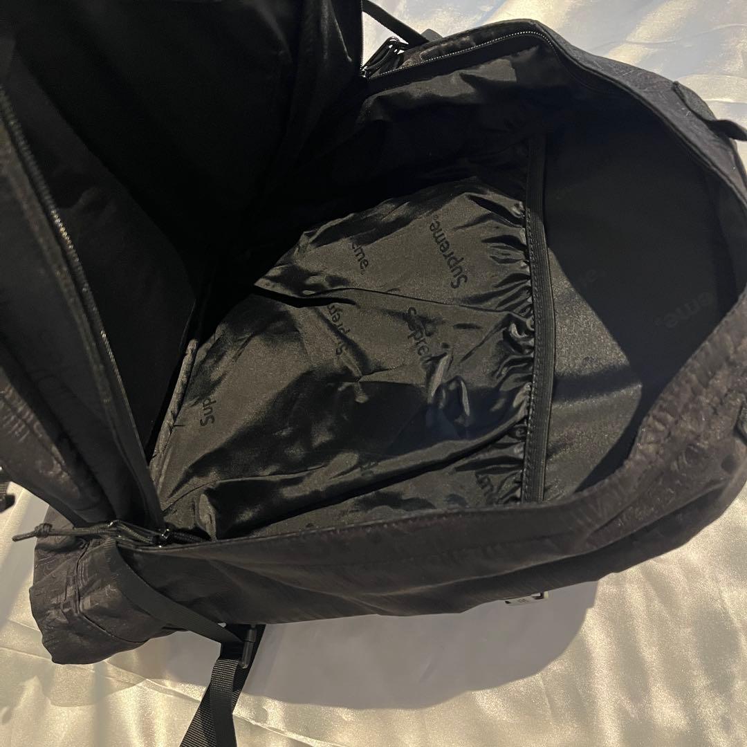 Supreme シュプリーム バックパック リュック コーデュラ 黒 ブラック