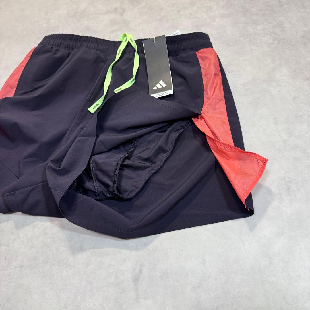 新品 Lsize アディダス アディゼロ 上下セット ジャケット ショーツ