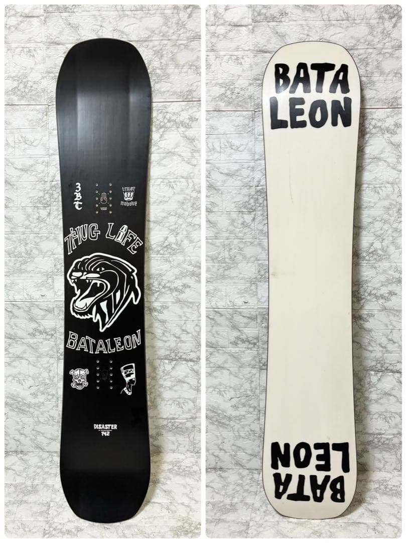スノーボード BATALEON DISASTER 142cm THUG LIFE