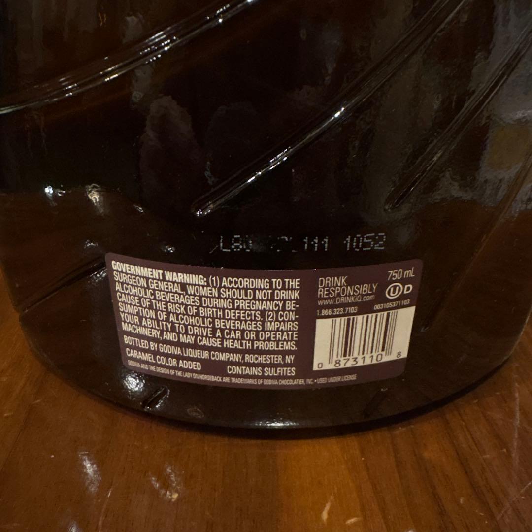 ゴディバ GODIVA Chocolate Liqueur 750ml