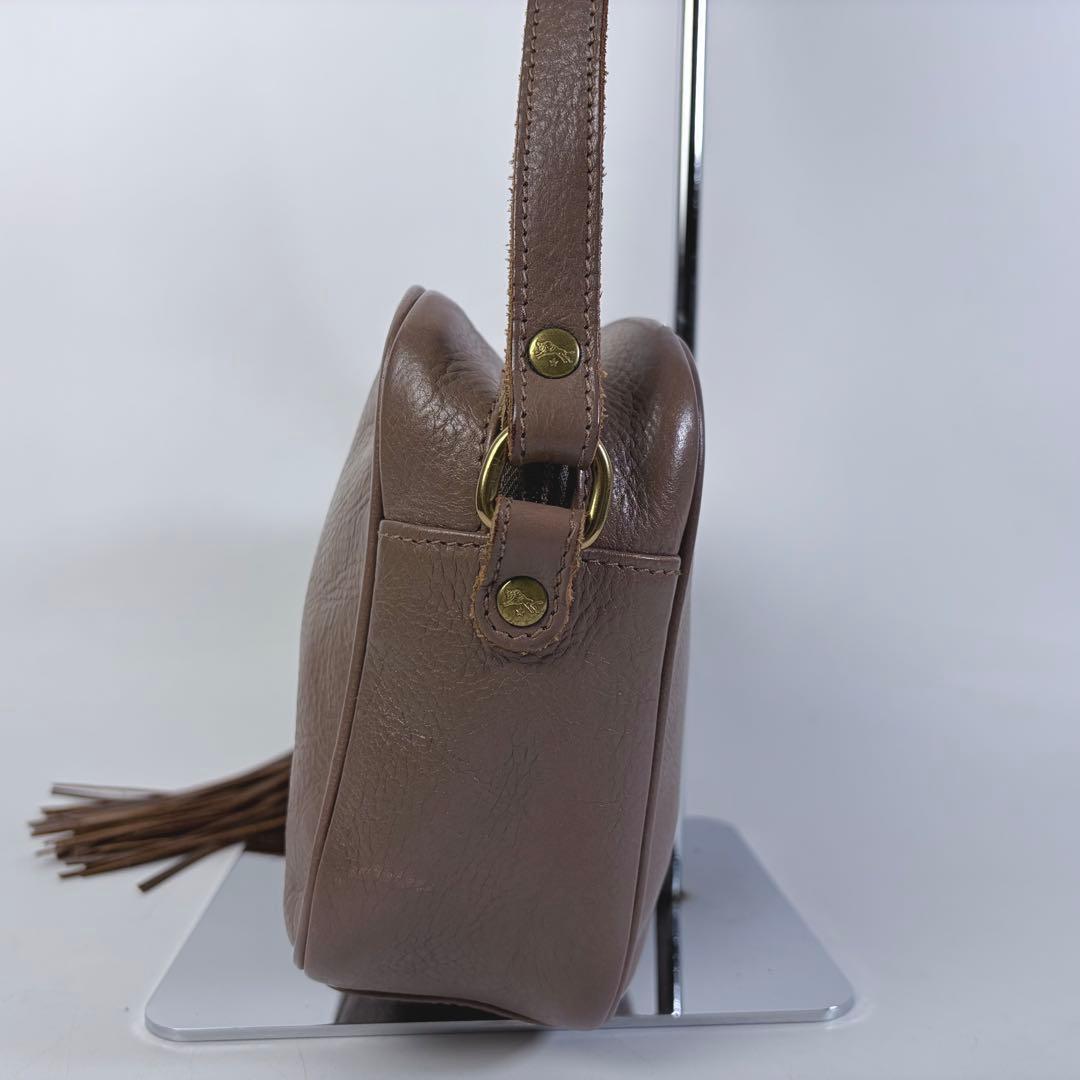 【現行モデル】イルビゾンテ　デカロゴ　クロスボディ　ショルダー付き　タッセル