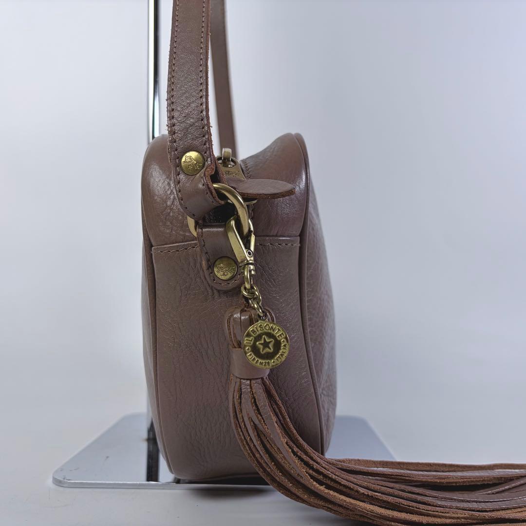 【現行モデル】イルビゾンテ　デカロゴ　クロスボディ　ショルダー付き　タッセル