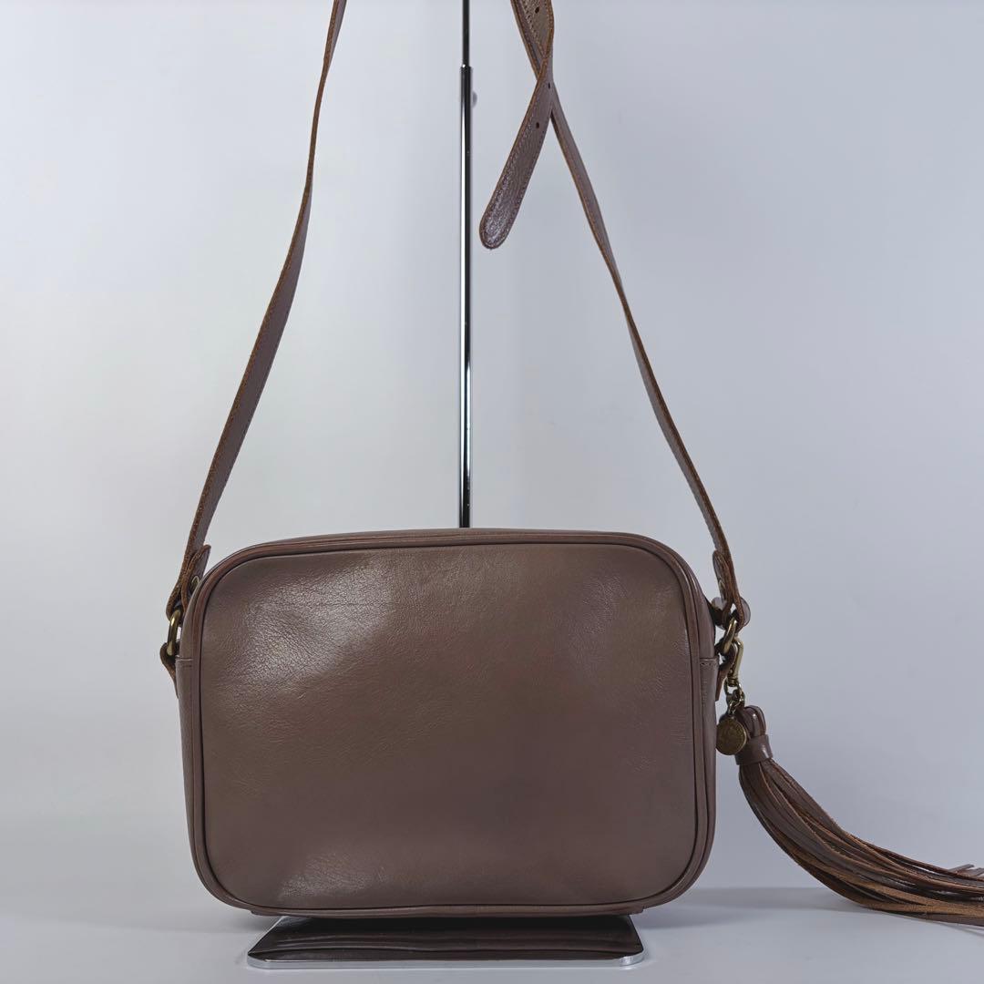 【現行モデル】イルビゾンテ　デカロゴ　クロスボディ　ショルダー付き　タッセル