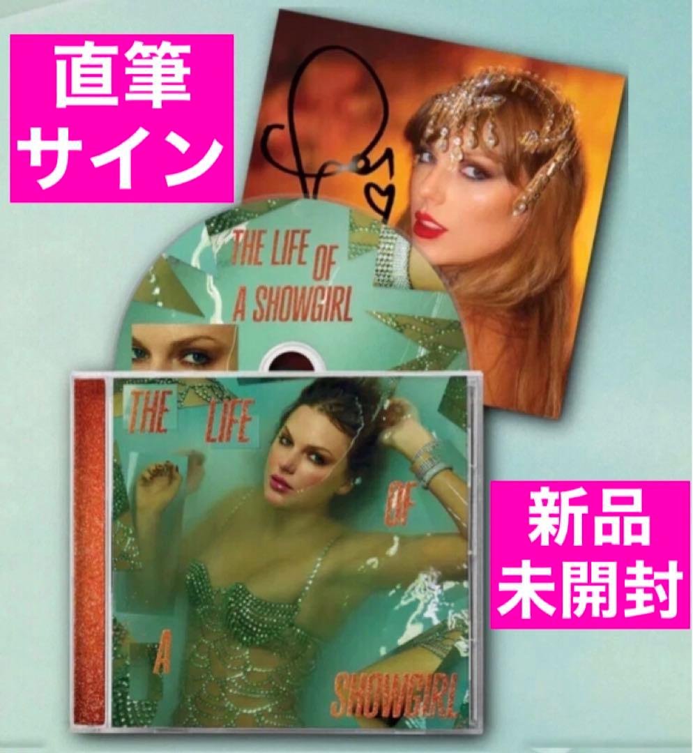 The Life of a Showgirl CDサインPHOTO1 テイラー