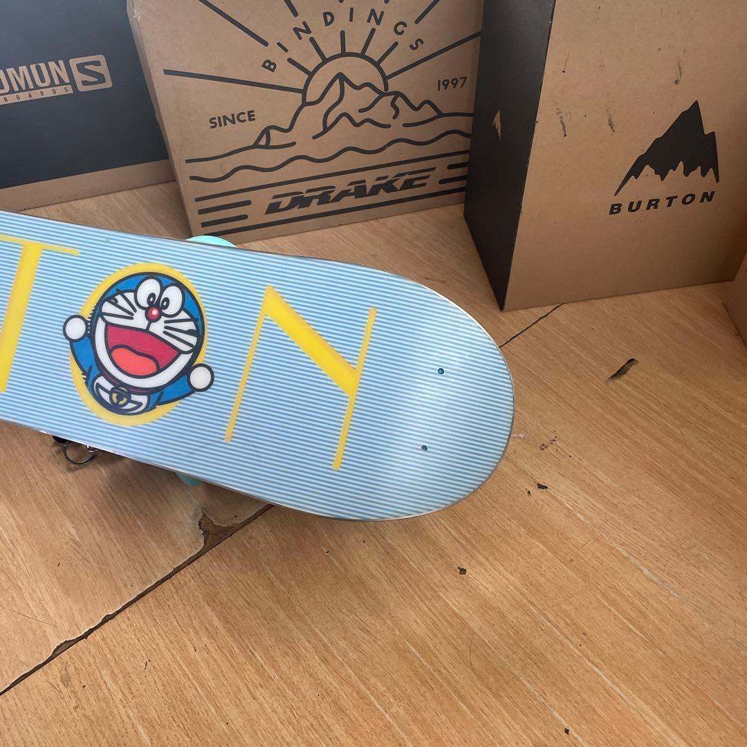 BURTON　キッズスノーボードセット　100cm　バートン　バイン付4点セット