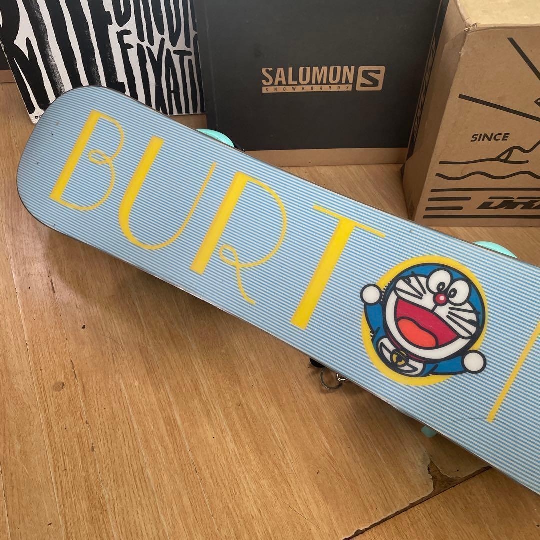 BURTON　キッズスノーボードセット　100cm　バートン　バイン付4点セット