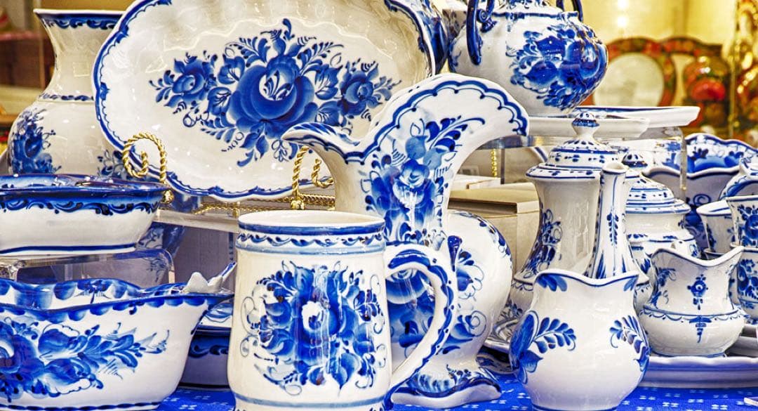 年末感謝セール♪ロシア雑貨☆ネコマトリョーシカ5P『グジェリの猫一家』ミラ最新作