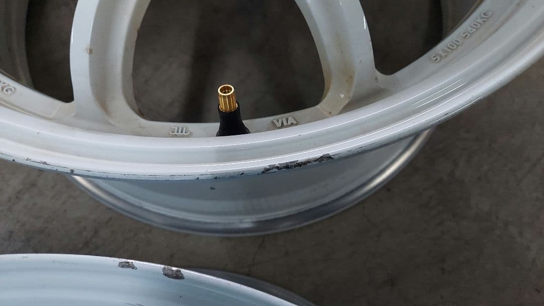 WORK ZR10 ホワイト アルミホイール 4本セット