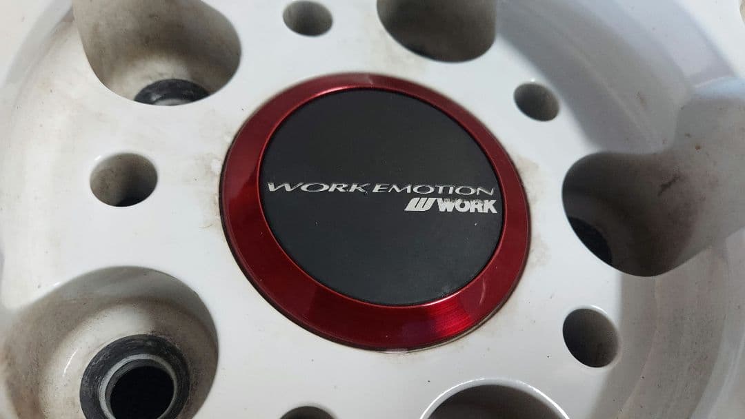WORK ZR10 ホワイト アルミホイール 4本セット