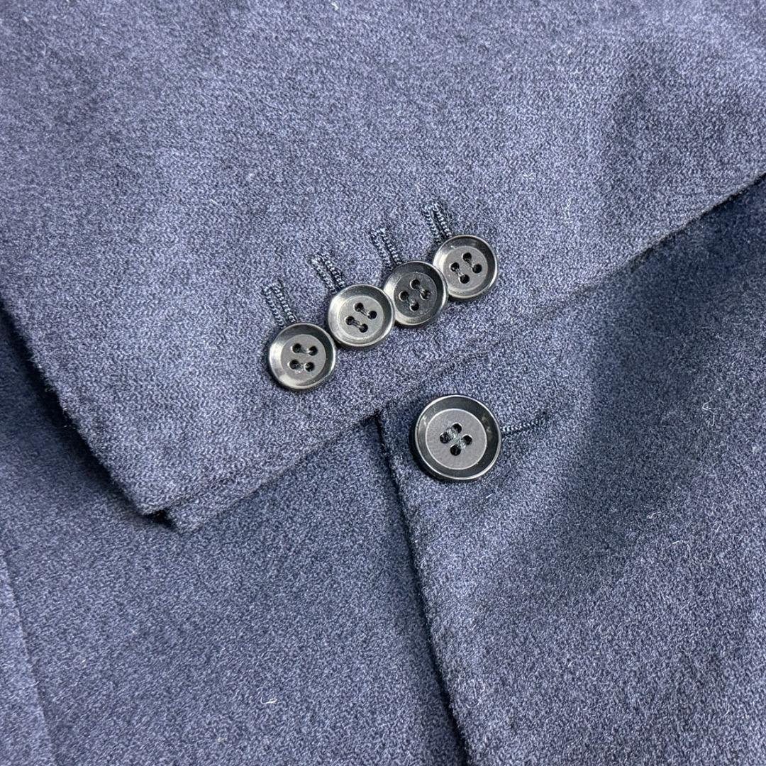 J7235美品 リングヂャケット CREAMWAFFLEツイードジャケット 44