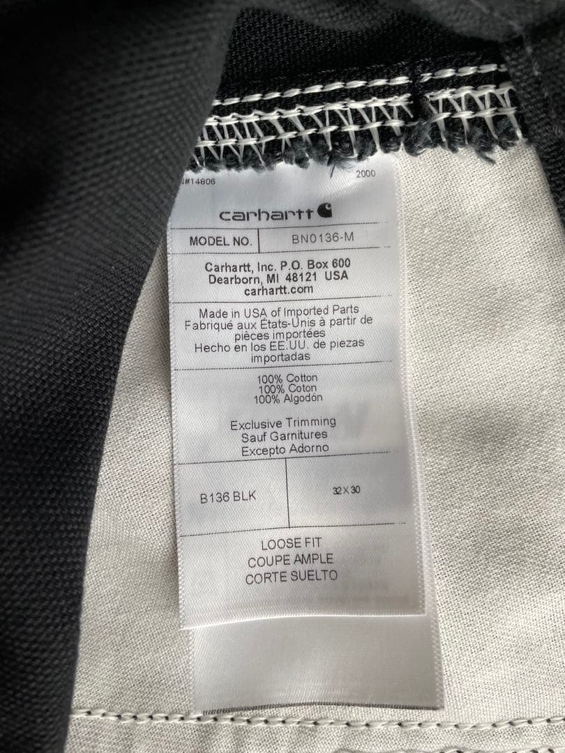 M*I様 Carhartt Double Front Work Pants 32