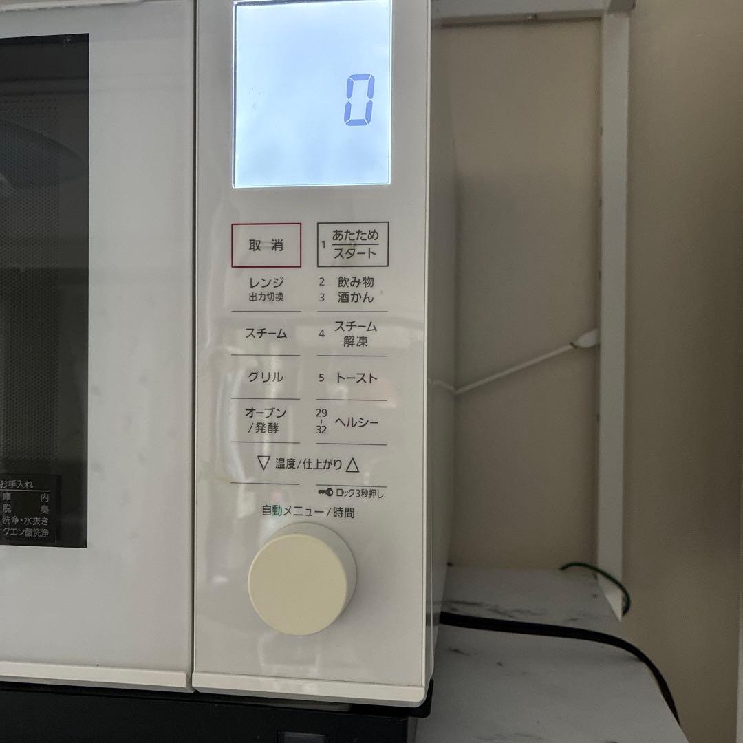 美品　Panasonic Bistro 30L 白　電子レンジNE-BS607