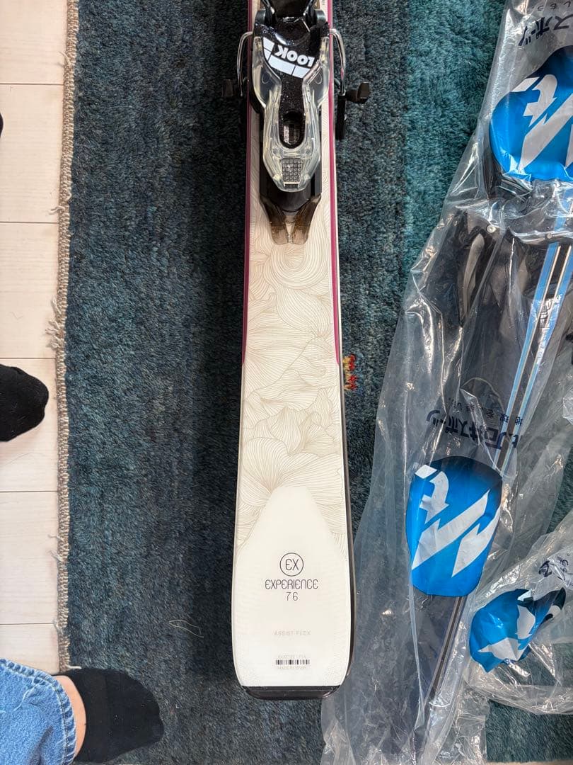 超美品ROSSIGNOL Experience 76 + LOOK ビンディング