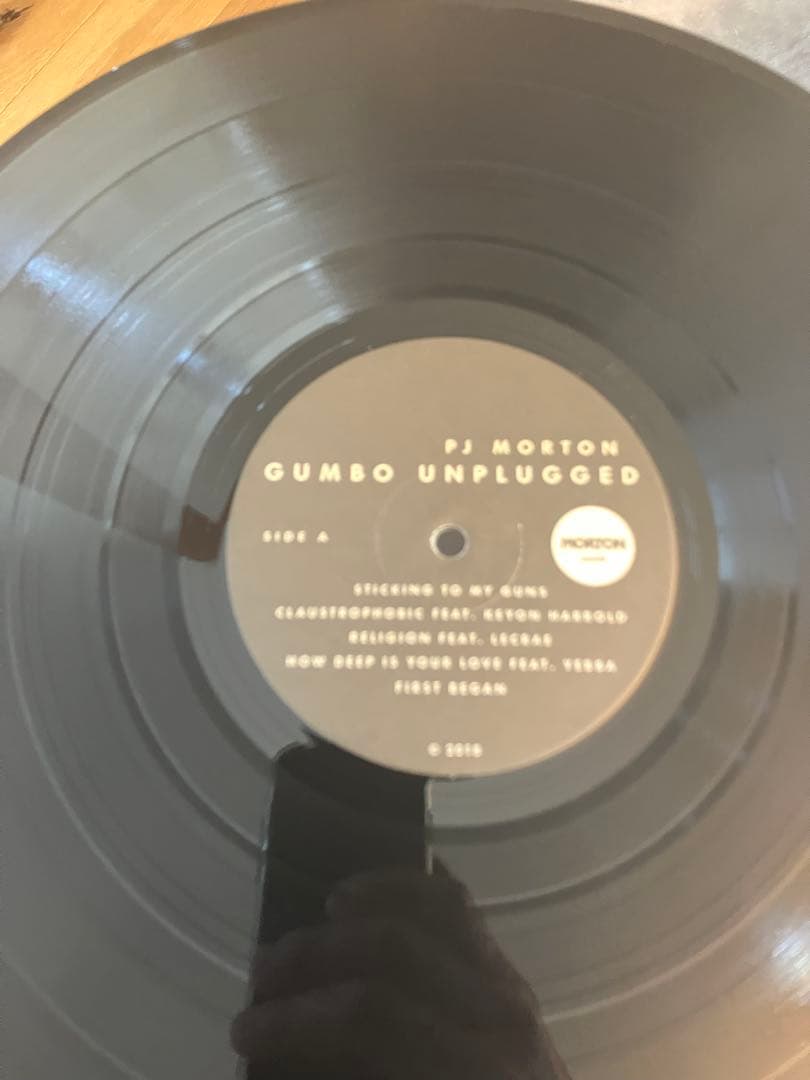 PJ MORTON Gumbo Unplugged アンプラグド　レコード