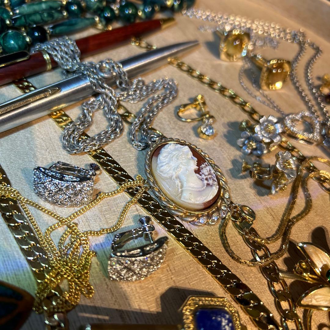 A*B様 再【大量まとめ売り】刻印有　多彩なアクセサリー貴金属　PENなど