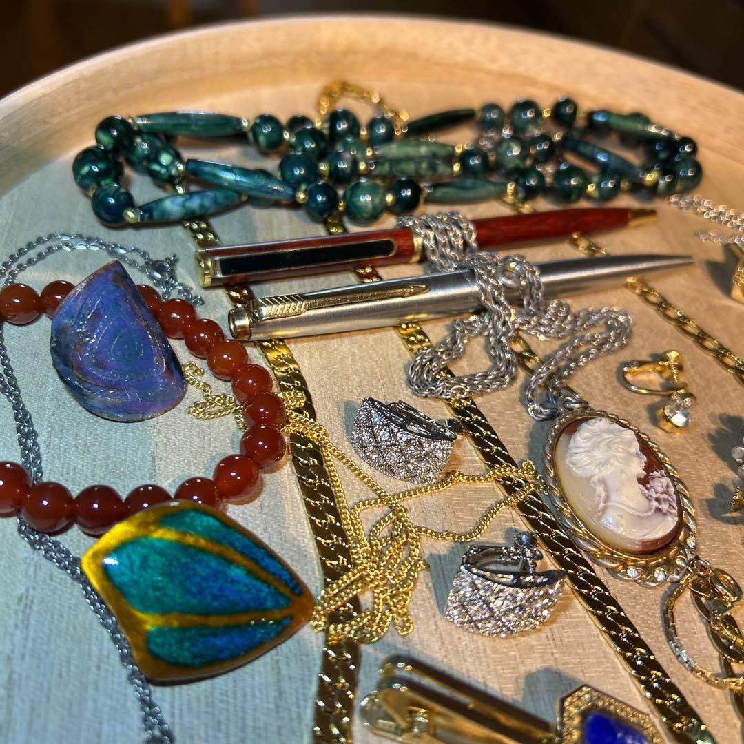 A*B様 再【大量まとめ売り】刻印有　多彩なアクセサリー貴金属　PENなど