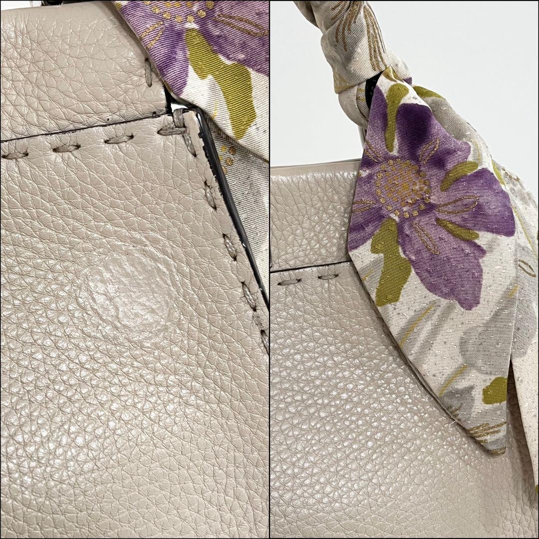 ⚪︎FENDI⚪︎ フェンディ ピーカブー ミニ セレリア パイソン 2way