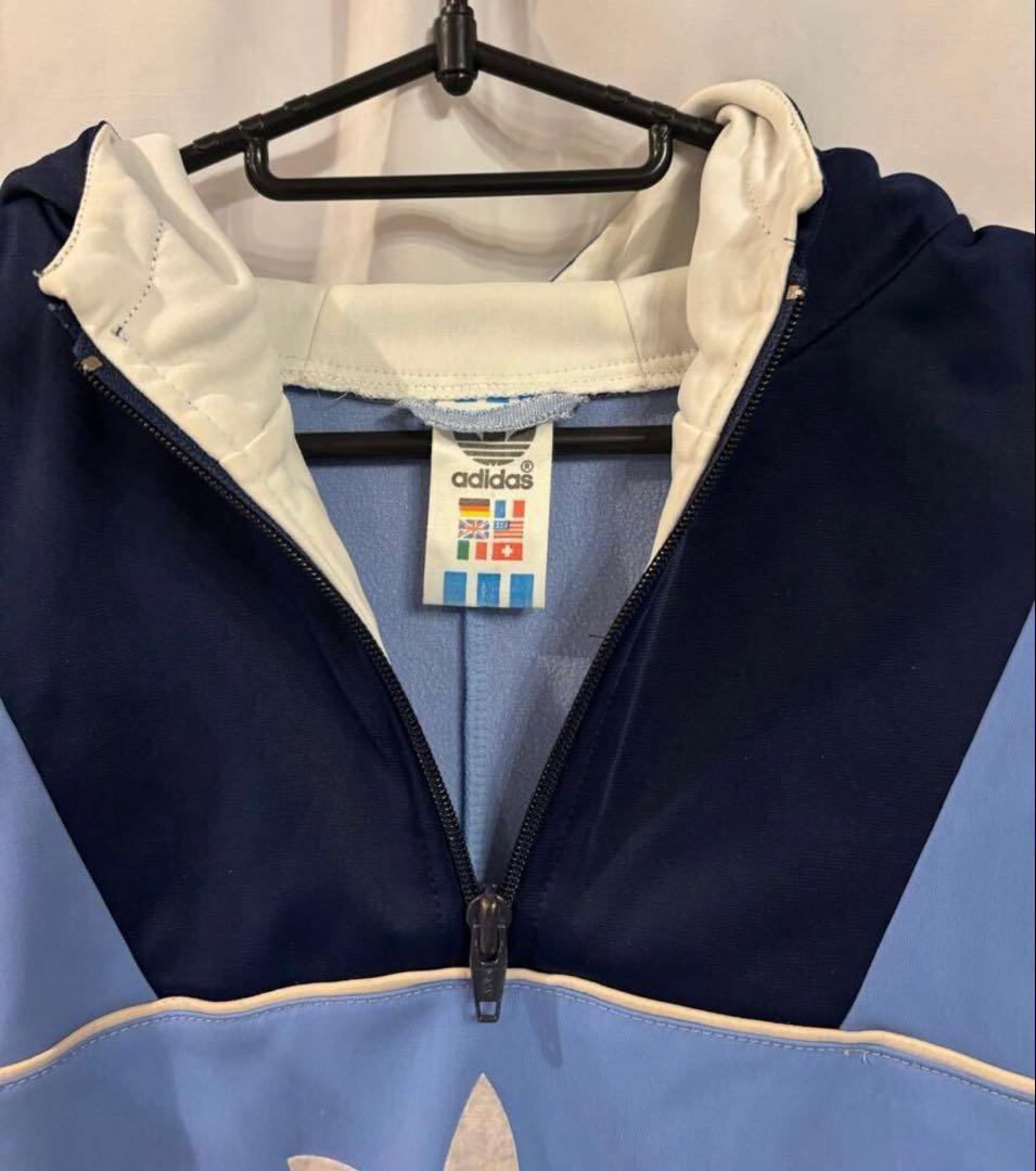 80s adidas アディダス プルオーバー トラックジャケット ジャージ