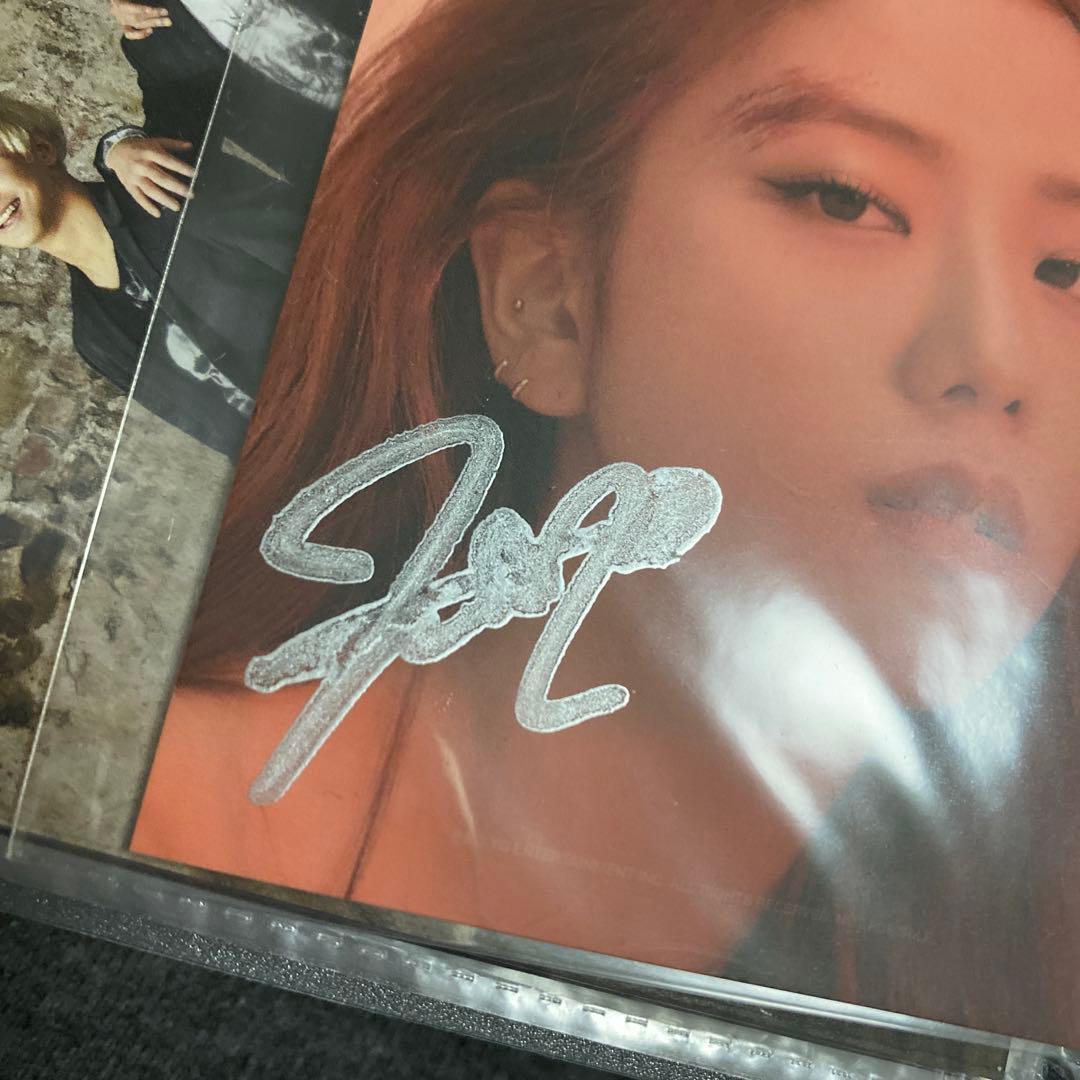blackpink サイン　直筆　トレカ　セット
