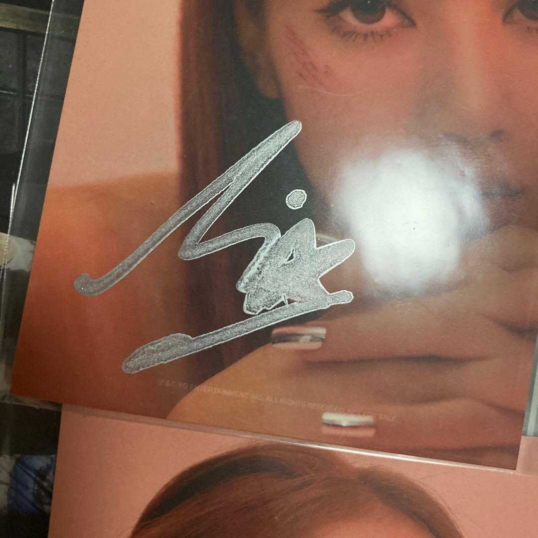 blackpink サイン　直筆　トレカ　セット