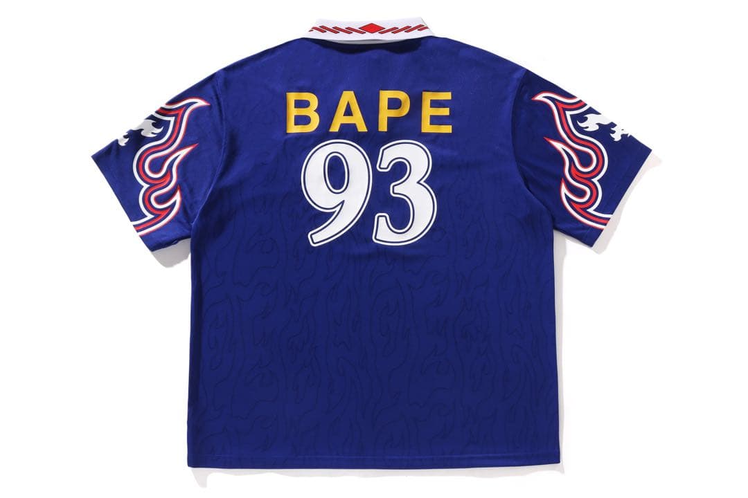 トップス BAPE ADIDAS FLAME JERSEY