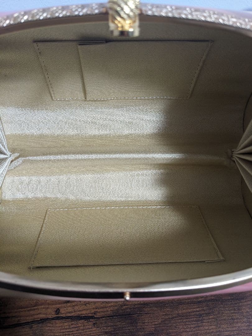 和装用 草履とバッグセット 花柄 パステルカラー ゴールド ピンク 山庄