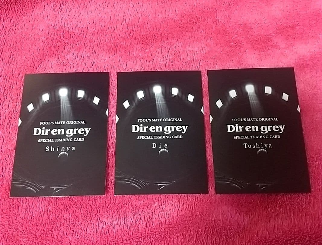 DIR EN GREY 非売品 トレーディングカード