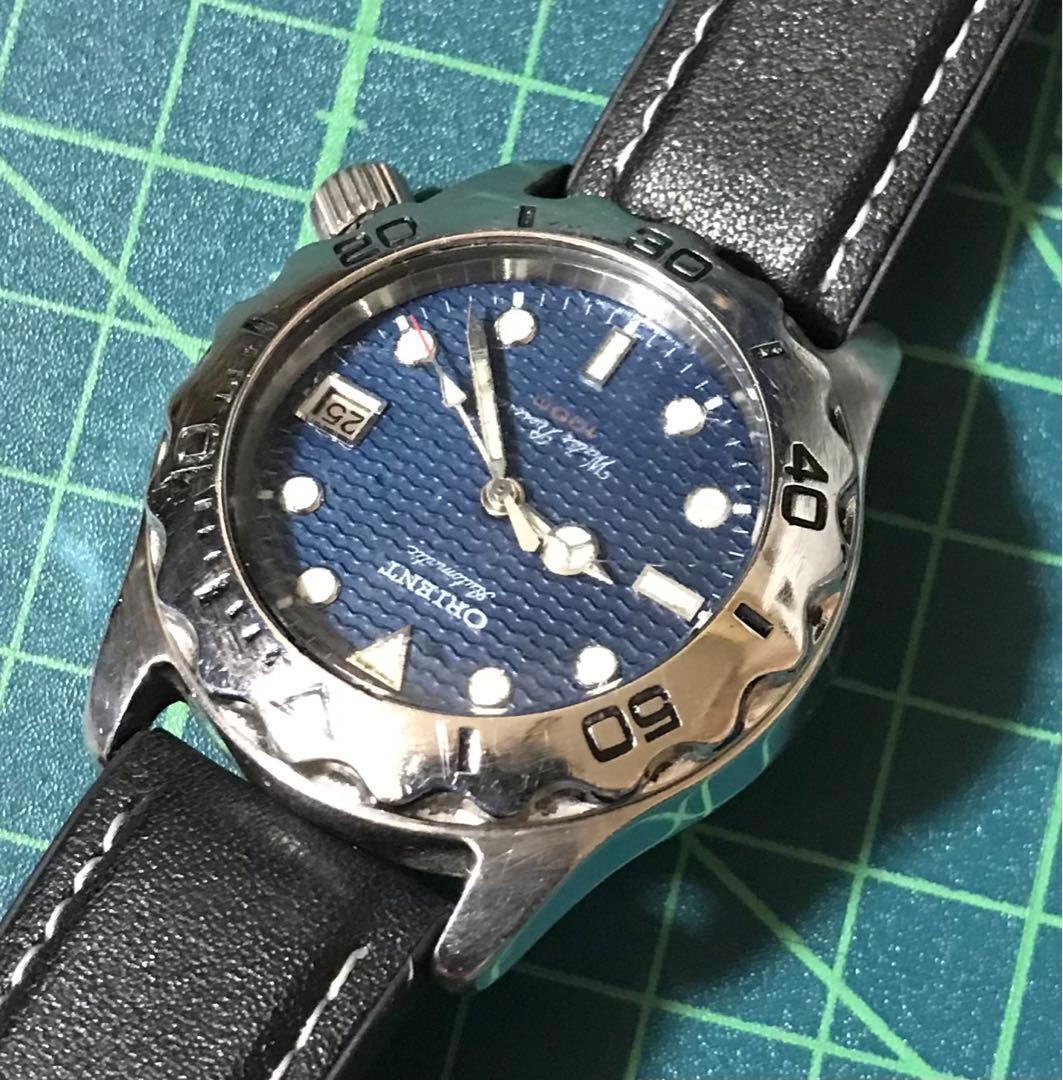 【動作品】ORIENT オリエント ダイバー 自動巻 機械式 メンズ 腕時計